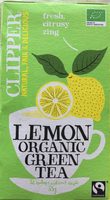 Lemon organic Green Tea