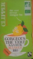 Gorgeous thé vert saveur mangue bio