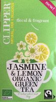 Clipper Jasmine & lemon organic green tea