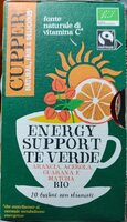 Energizante Té verde naranja acerola guarana y matcha BIO