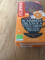 Infusion bio orange et cannelle