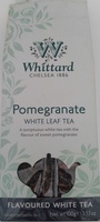 Pomegranate white leaf tea