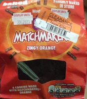 Matchmakers orange cookies