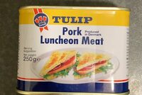 Pork Luncheon Meat. Ingredients: Pork (77%), Water