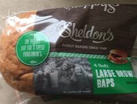 4 Soft Large Brown Baps