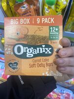 Carrot cake soft oaty bars
