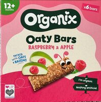 Raspberry & Apple Oaty Bars