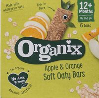 Apple & Orange Soft Oaty Bars