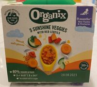 5 sunshine veggies