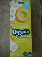 Banana baby biscuits