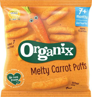 Melty Carrot Puffs 7+ Months