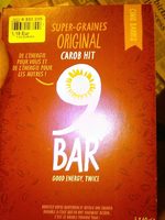 9 Bar Original Carob Hit Bars