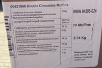 Double Chocolate Muffins