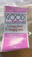 Sandwich jambon fromage et sa moutarde