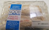 Sandwich saumon & fromage frais