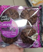 4 Chocolate Muffins
