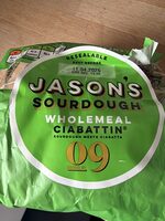 Sourdough Wholemeal Ciabatta