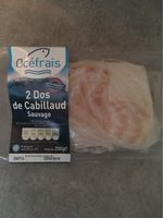 Dos de cabillaud