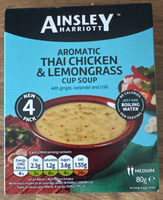 Thai Chicken And Lemongrass Soup