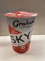 Skyr strawberry Icelandic style yogurt