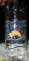 Apple and blackcurrant flavoued water