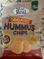Eat Real Organic Hummus Chips Sea Salt 100G
