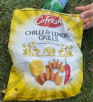 Chilli and lemon grills