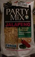 Party Mix Jalapeno & Sour Cream flavour potato snack