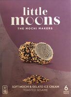 Mochi glacé aux Sesames grillées
