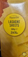 Lasagne sheets