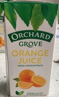 Orange juice from concentrate