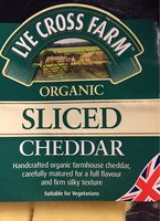 Organic sliced cheddar