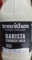 Trewithen DELICIOUSLY CORNISH DAIRY BARISTA CORNIS