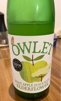 Apple juice with elderflower