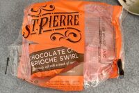 Chocolat chip brioche swirl