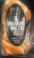 Brioche Rolls with Butter