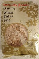 Organic wheat flakes