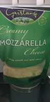 Creamy mozzarella cheese