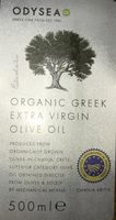 Organic green extra virgin olive oil