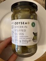 Gherkin Stuffed Olives