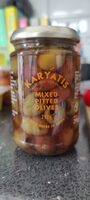 Mixed pitted olives