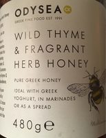 Wild thyme & fragant herb honey
