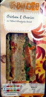 Chicken & Chorizo on malted Wheatgrain bread