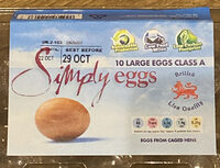 10 large eggs class A