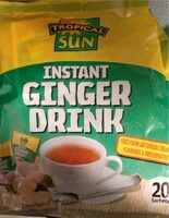 Instant ginger drink