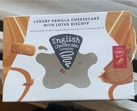 Luxury Vanilla Cheesecake With Lotus Biscoff