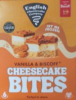 Vanilla & Biscoff Cheesecake Bites