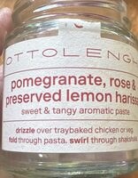 Pomegranate, Rose And Preserved Lemon Harissa
