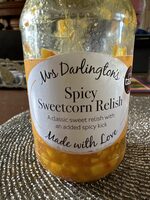 Spicy sweetcorn relish