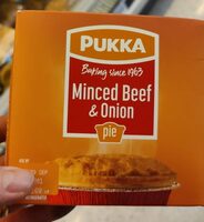 Minced beef and onion pie